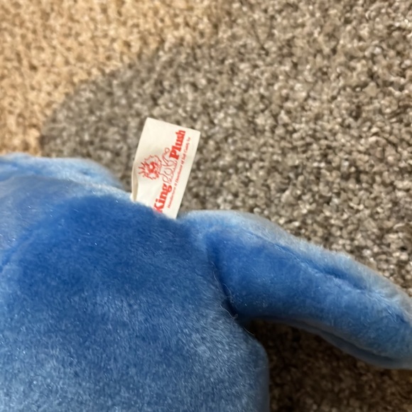 Vintage KING PLUSH Stuffed Sea Lion Seal with life preserver 1ft high - Picture 5 of 5